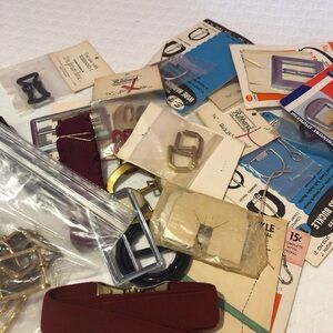 Assortment of Vintage Buckles.